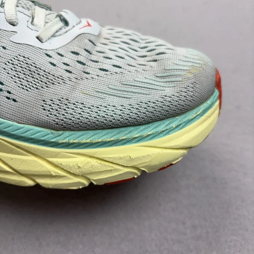 Hoka One One Clifton 7 Shoes Womens Size 11 Blue Running Sneakers Mesh Athletic